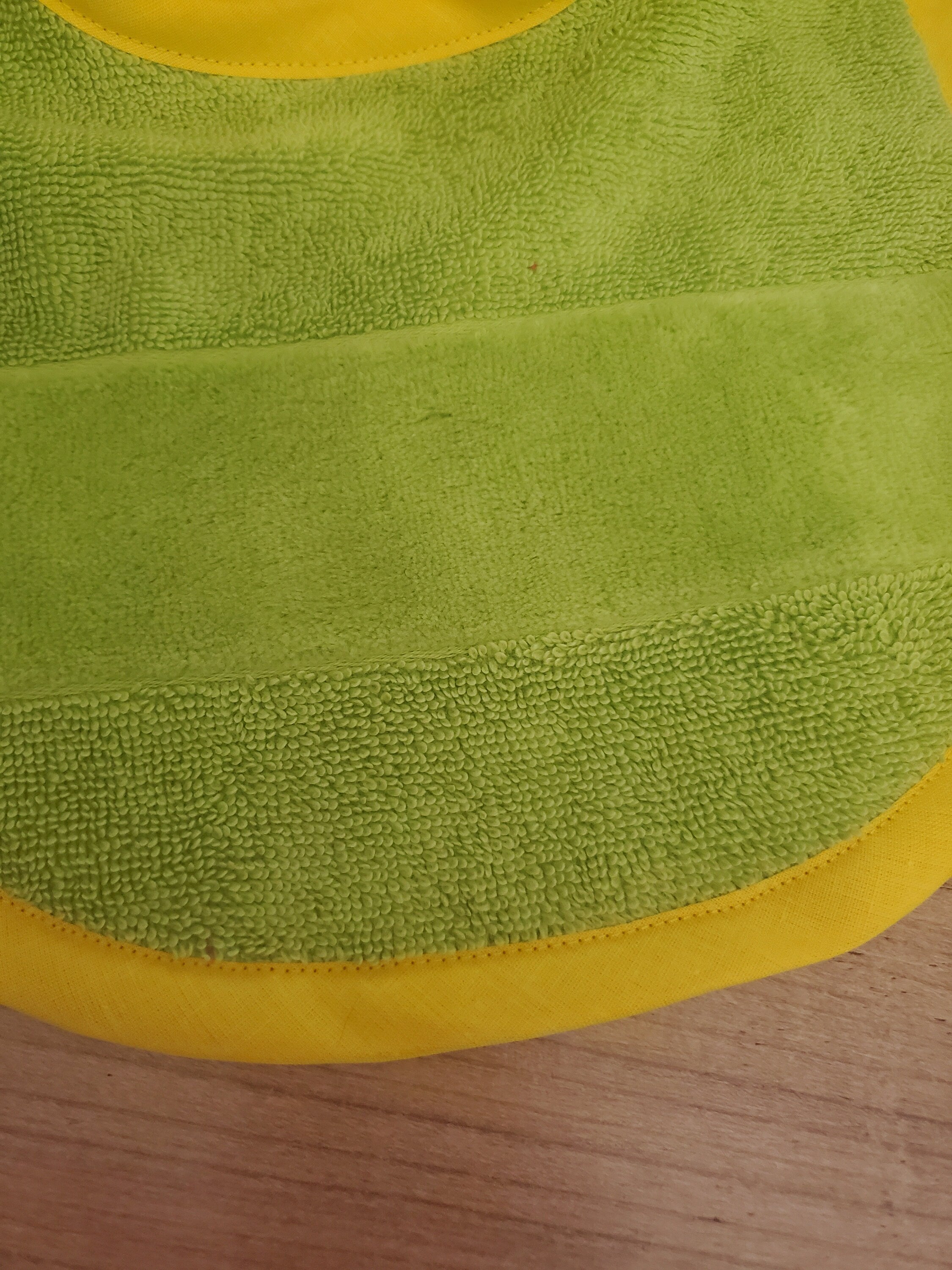 Puppy Bib: Terry Towel Drool Bib - Large Breed, Handmade in UK