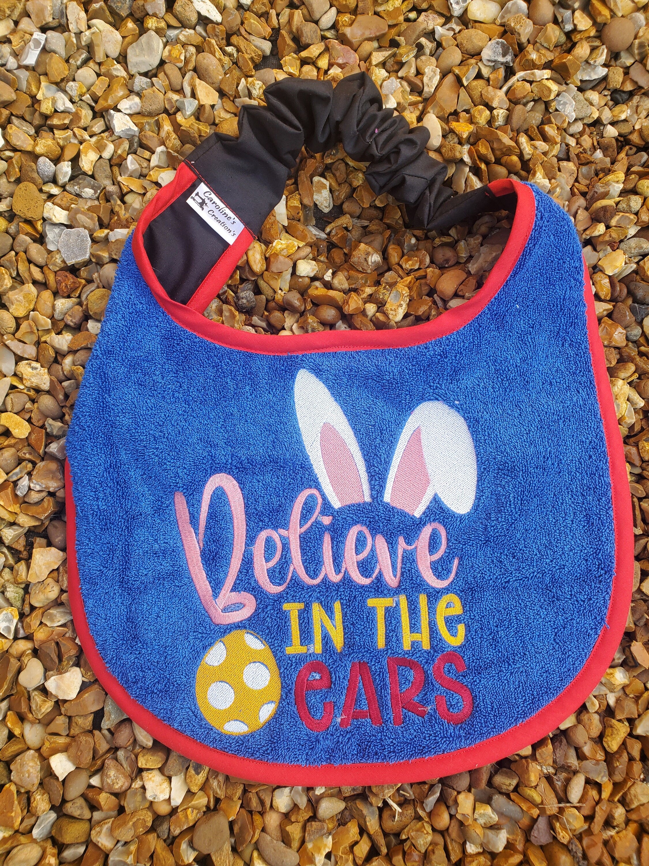 Large Breed Dog Bib: Absorbent Terry Towel Slobber Bib