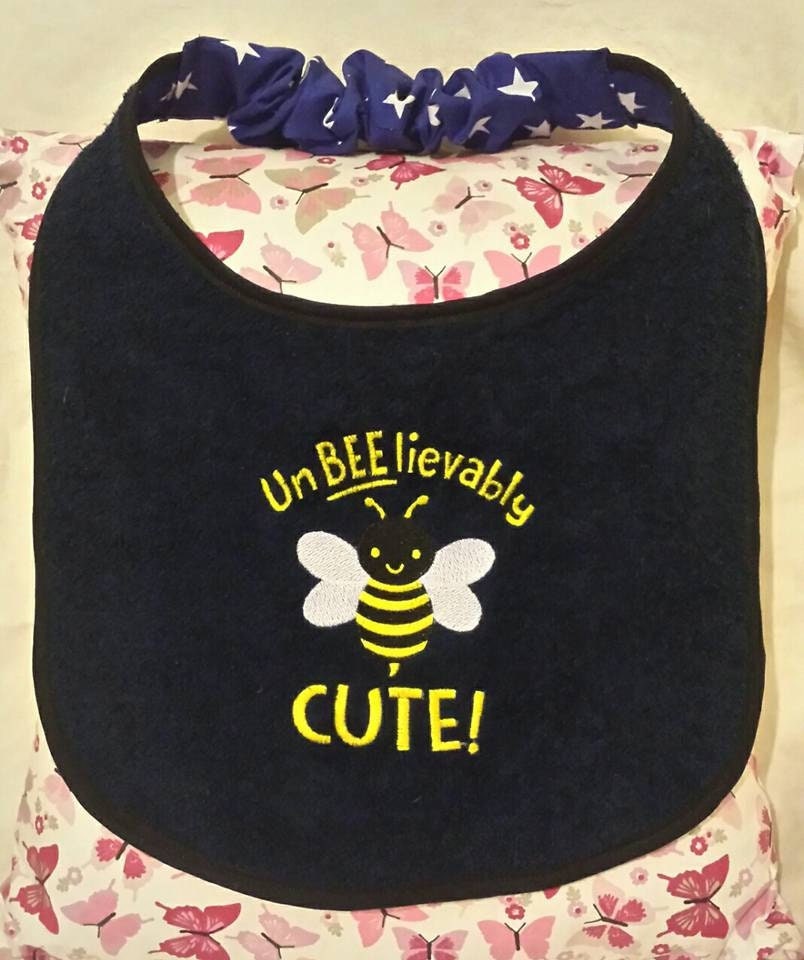 Large Breed Dog Bib: Absorbent Terry Towel, Newfoundland, St Bernard