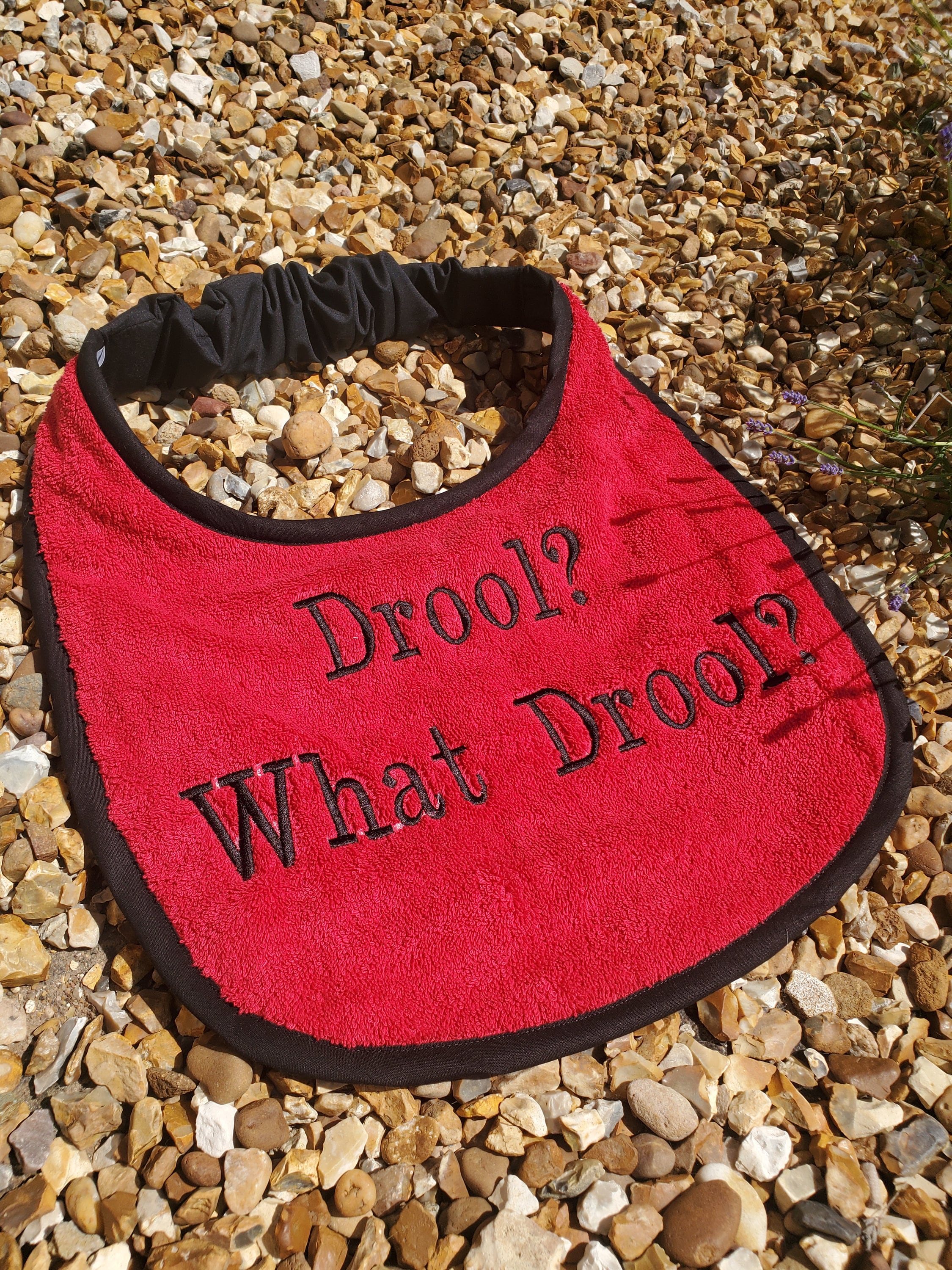 Large Breed Dog Bib: Absorbent Terry Towel, Newfoundland, Personalized
