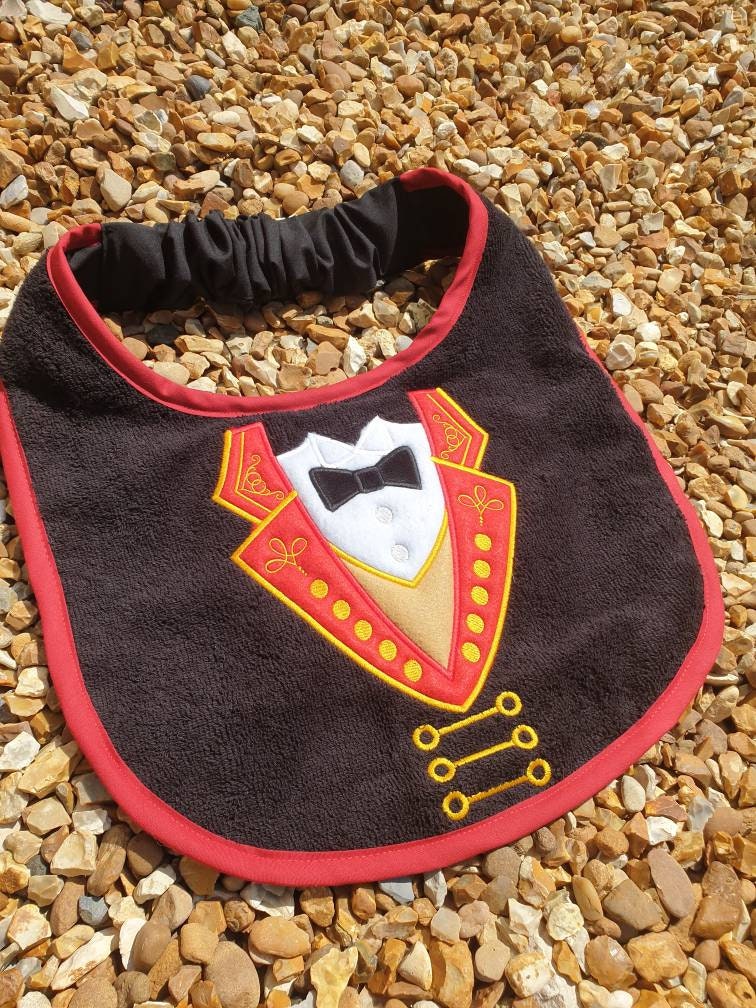 Large Breed Dog Bib: Absorbent Terry Towel, Newfoundland, St Bernard