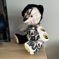 Personalized Memory Bear Keepsake: Bereavement, Graduation, Baby Clothes