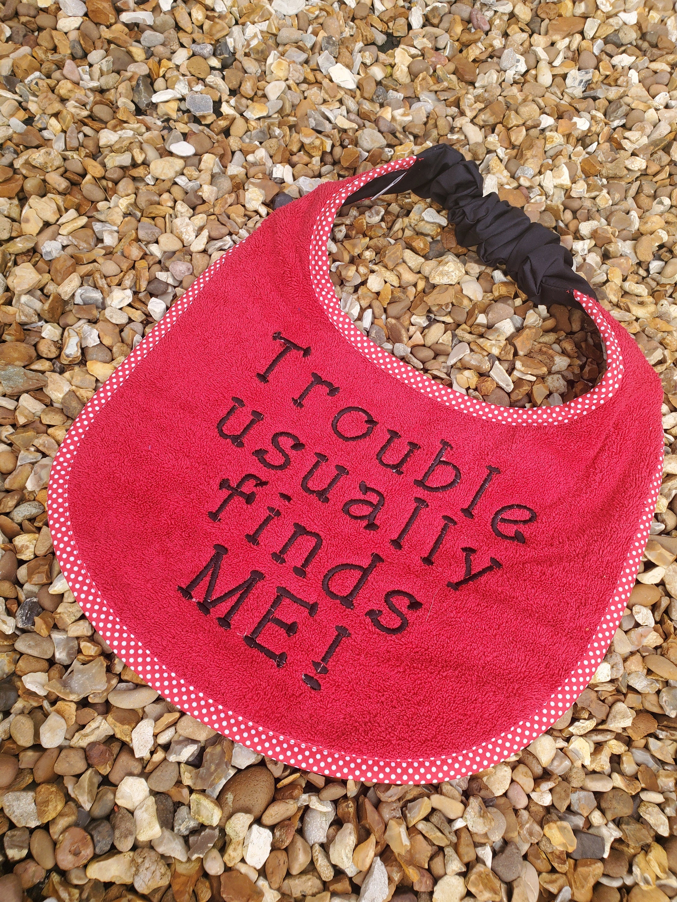 Large Breed Dog Bib: Absorbent Terry Towel, Newfoundland, St Bernard
