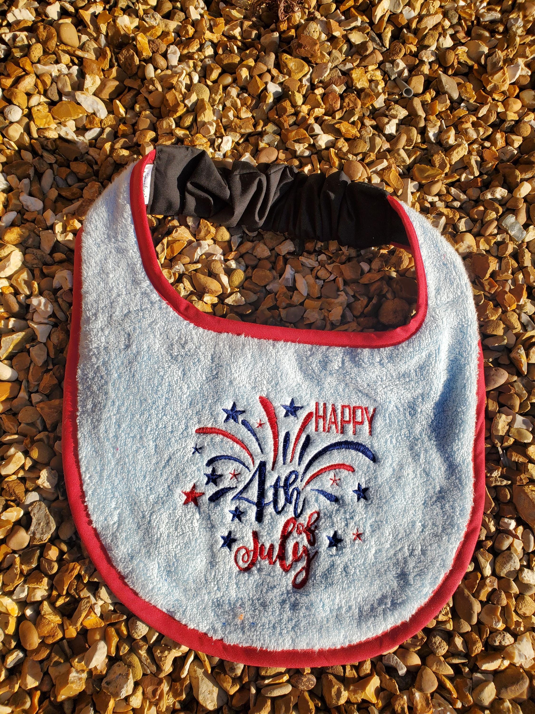 Large Breed Dog Bib: Absorbent Terry Towel, Newfoundland, St Bernard