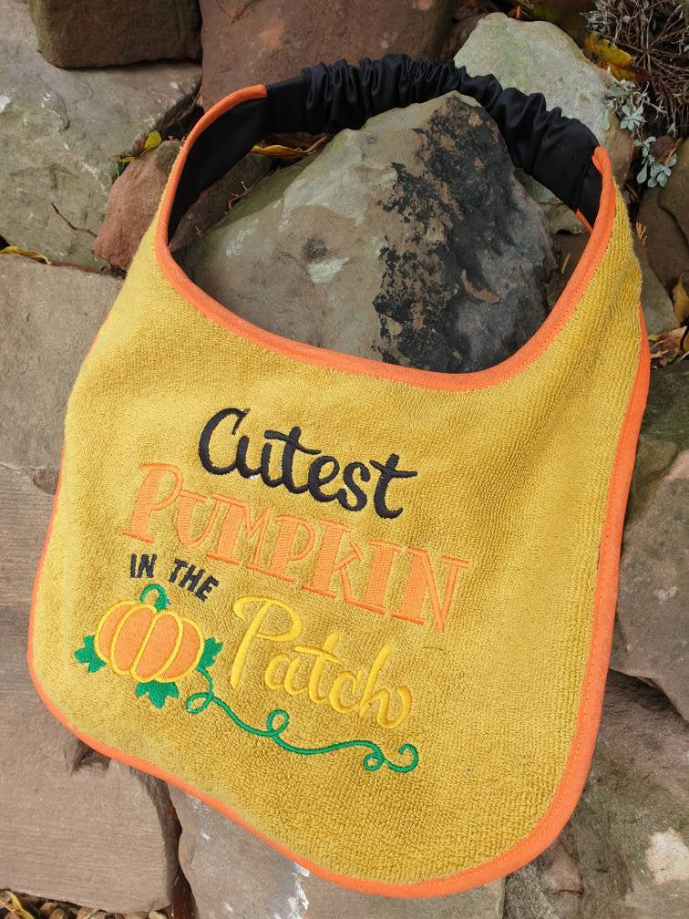 Large Breed Dog Bib: Absorbent Terry Towel, Newfoundland, St Bernard