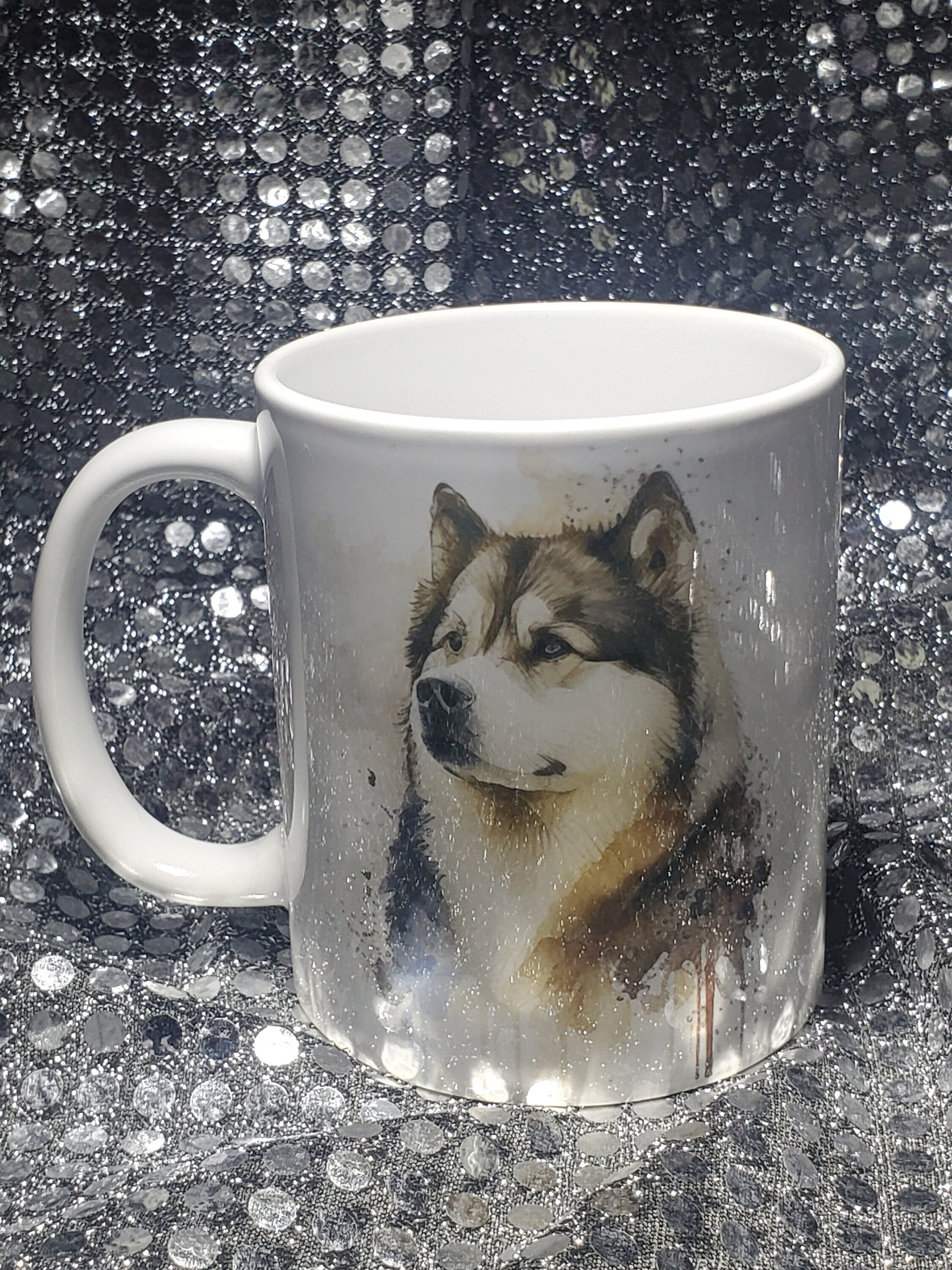 Personalized Alaskan Malamute Mug: Dog Lover Gift