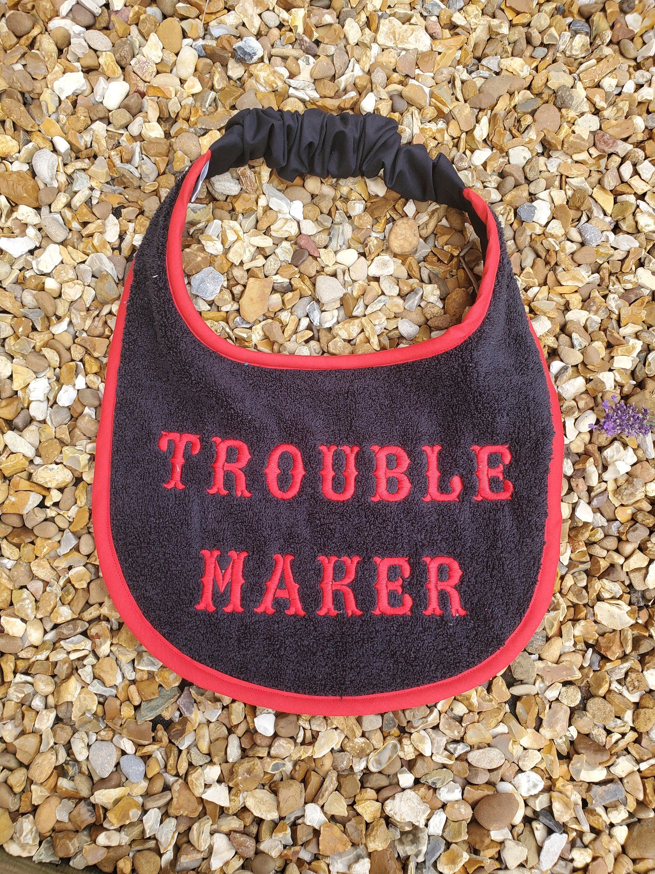 Large Breed Dog Bib: Absorbent Terry Towel, Custom Name Option