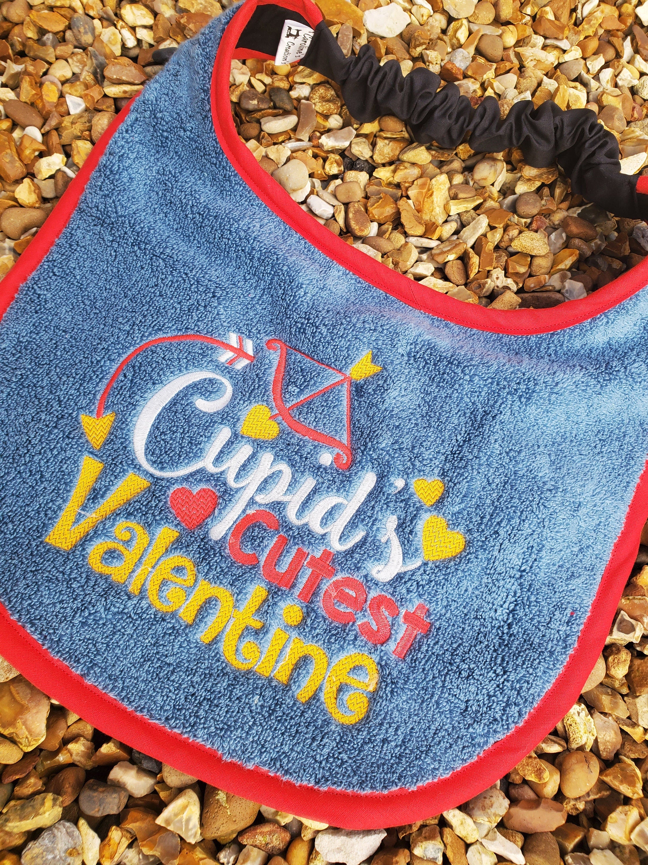 Large Breed Dog Bib: Absorbent Terry Towel, Newfoundland, St Bernard
