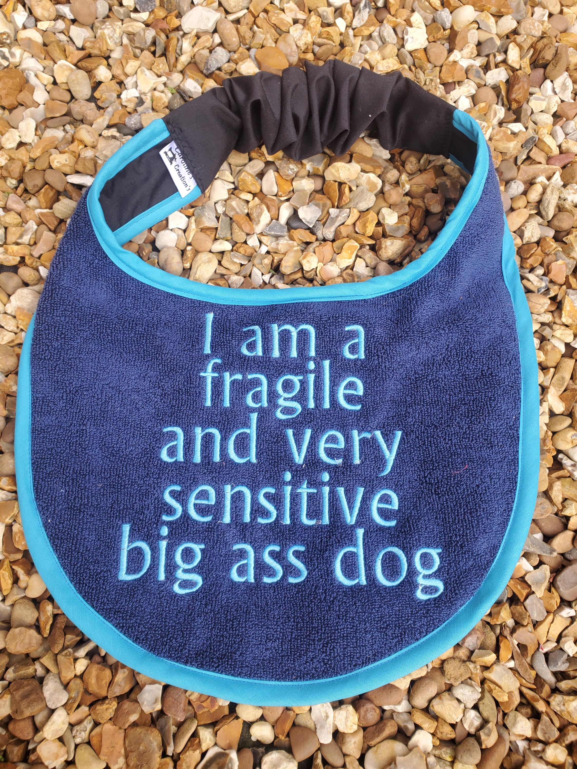 Dog Bib ,large drool slobber dog bib, newfoundland, large breed dog bib , large drool bib , slobber dog bib, bib