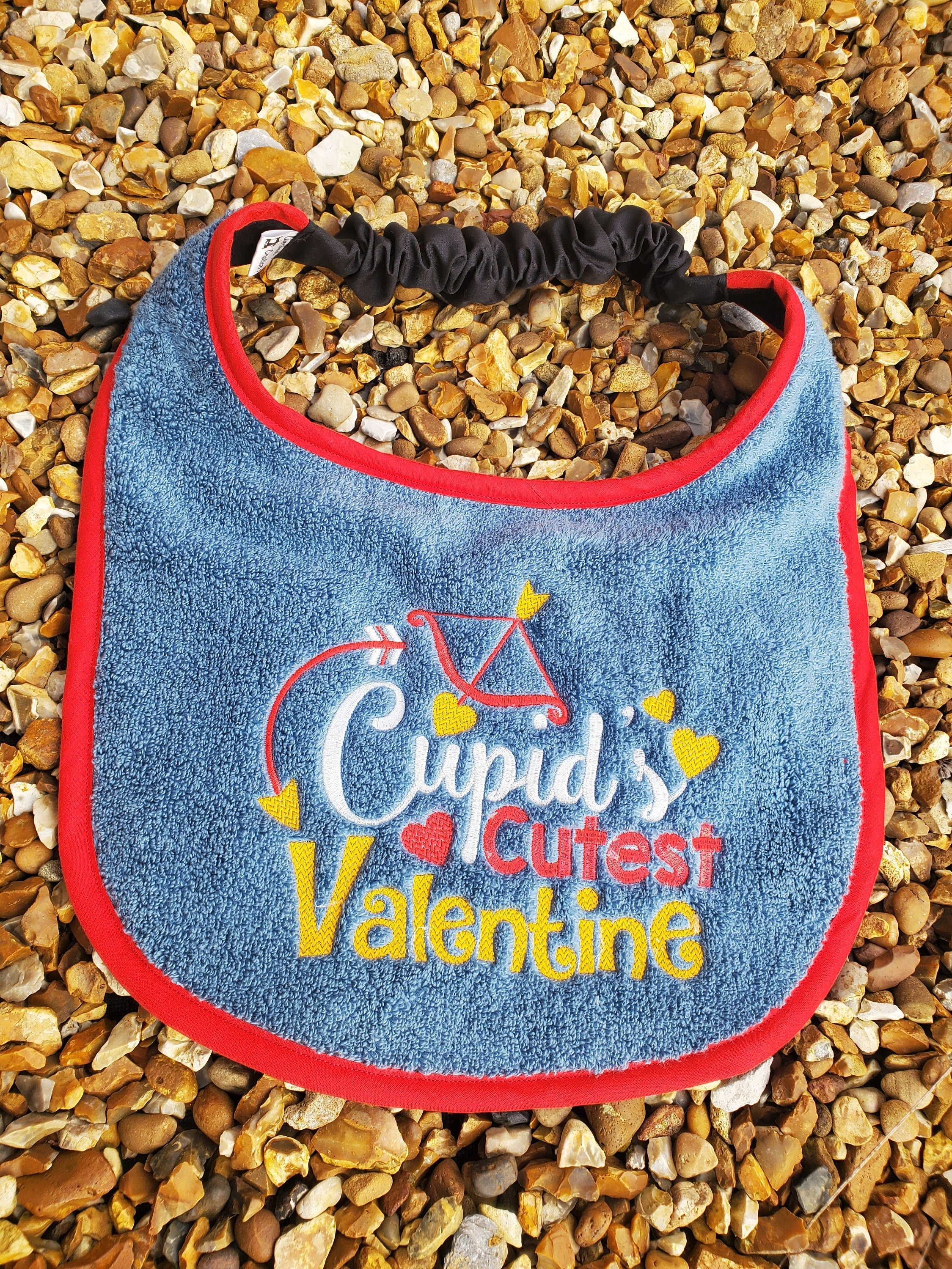 Large Breed Dog Bib: Absorbent Terry Towel, Newfoundland, St Bernard
