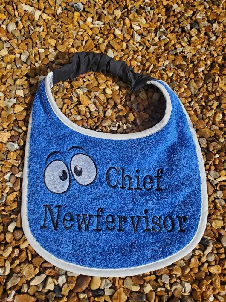 Large Breed Dog Bib: Absorbent Terry Towel, Newfoundland, St Bernard