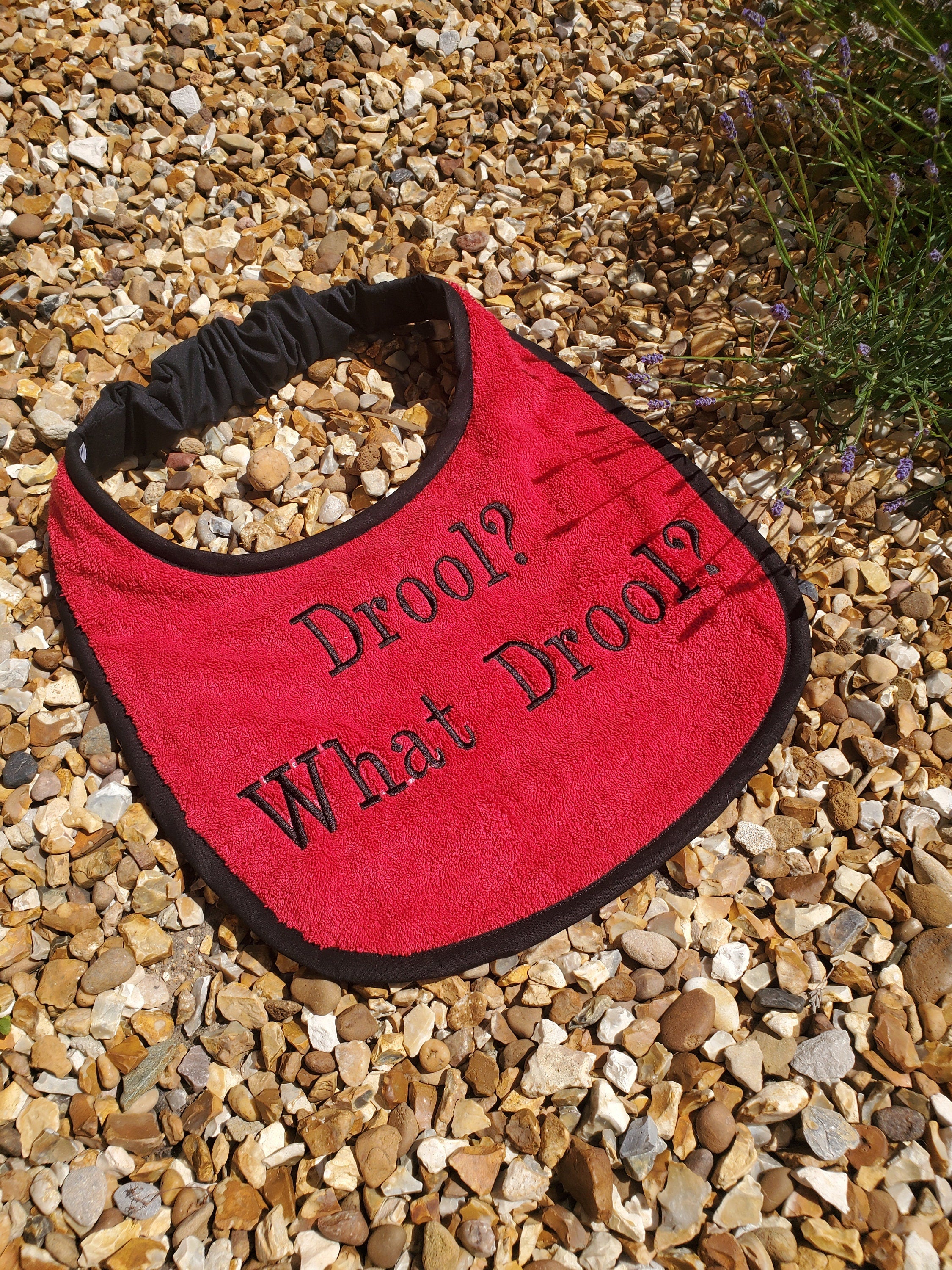 Large Breed Dog Bib: Absorbent Terry Towel, Newfoundland, Personalized