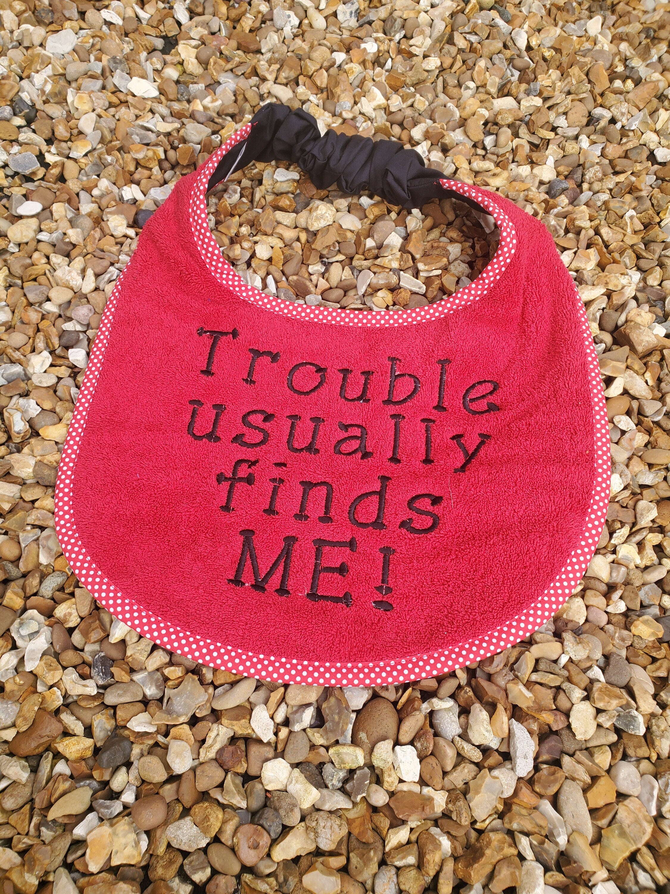 Large Breed Dog Bib: Absorbent Terry Towel, Newfoundland, St Bernard