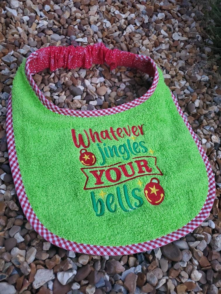 Large Dog Bib ,Large drool bib, slobber dog bib , Holidays Bib , large breed dog bib, dog bib, big dog bib , Christmas dog bib .