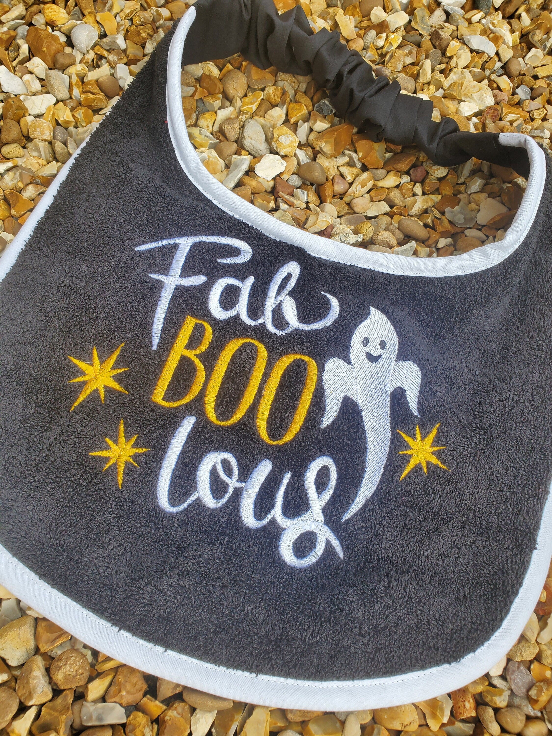 Large Breed Dog Bib: Absorbent Terry Towel, Newfoundland, St Bernard