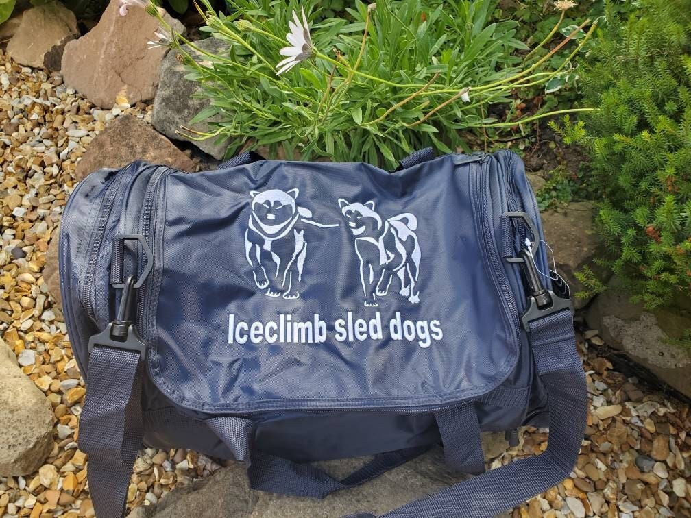Personalized Sports Holdall: Embroidered Gym/Dog Show Bag
