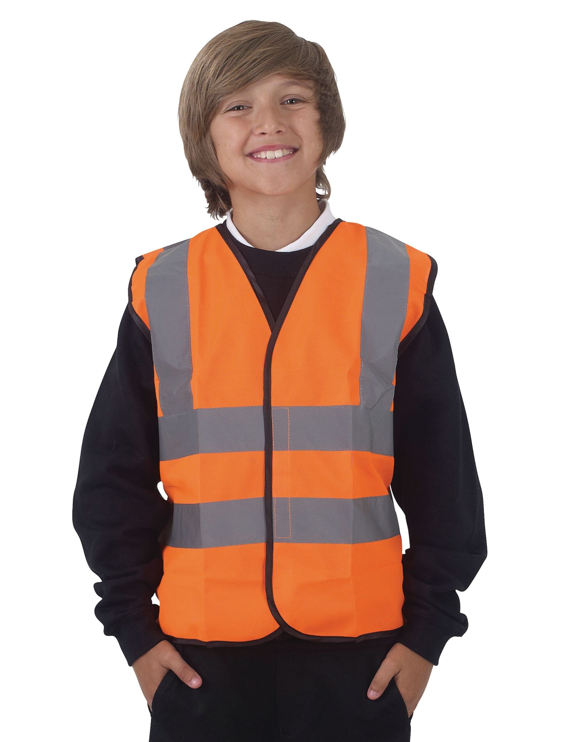 Personalized Child's Hi Viz Vest: Reflective Safety Wear