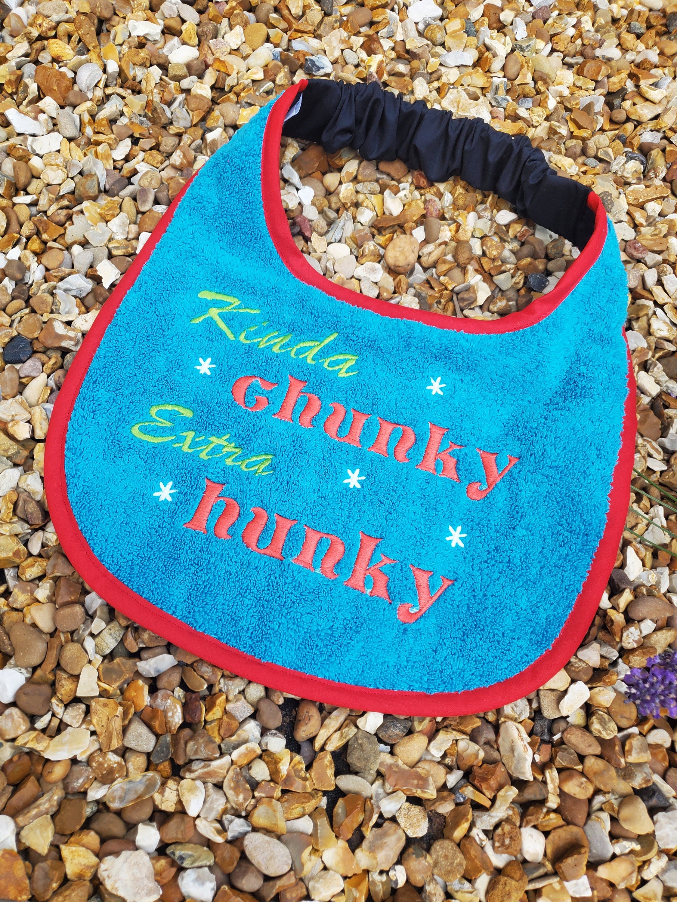 Large Breed Dog Bib: Absorbent Terry Towel, Newfoundland, St Bernard