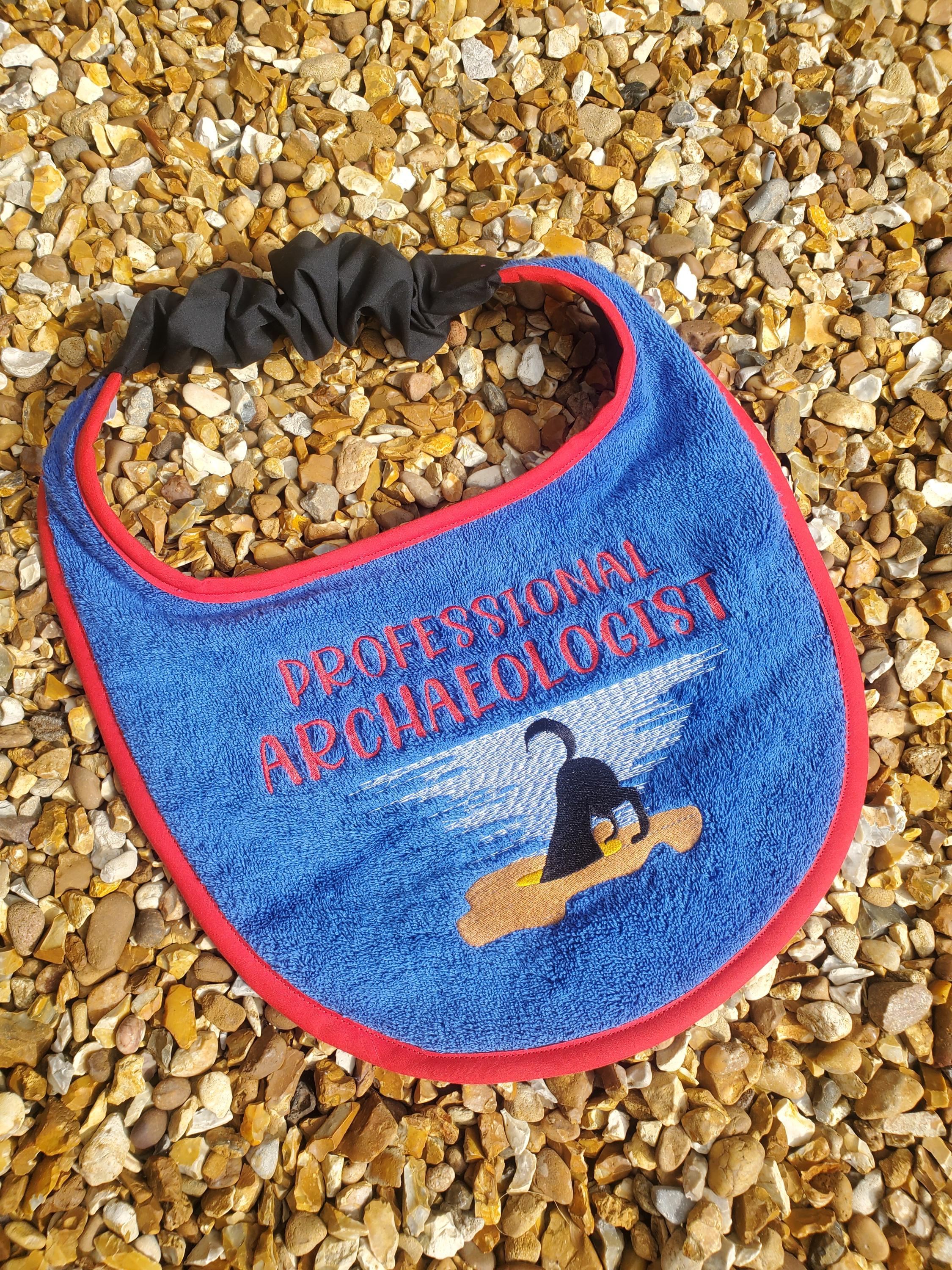 Large Breed Dog Bib: Absorbent Terry Towel, Newfoundland, Personalized