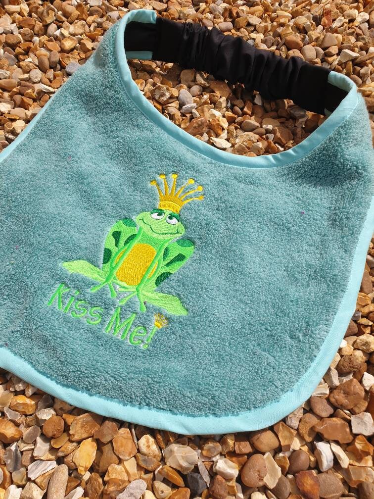 Large Dog Drool Bib: Terry Towel, Newfoundland Breed