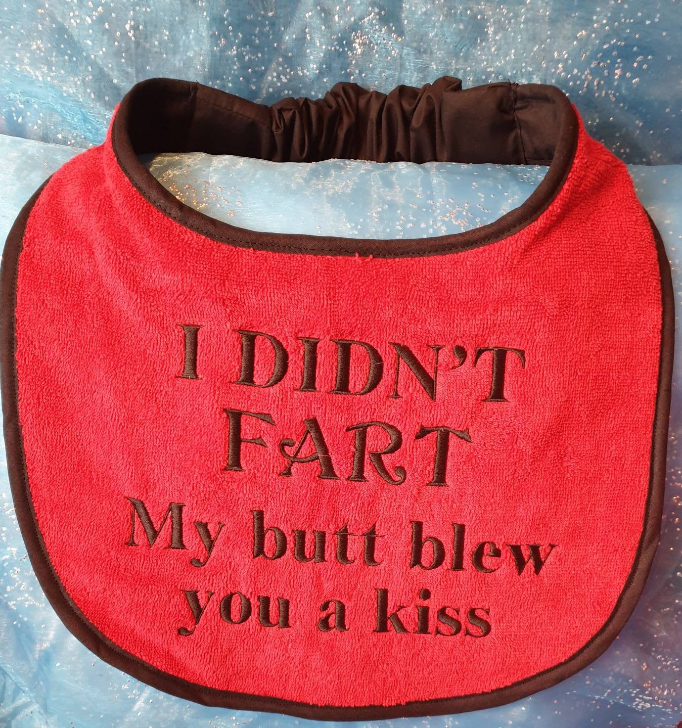 Large Breed Dog Bib: Absorbent Terry Towel, Newfoundland St Bernard