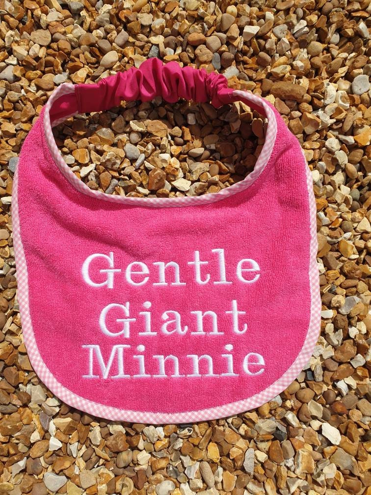 Large Breed Dog Bib: Absorbent Terry Towel, Newfoundland, St Bernard