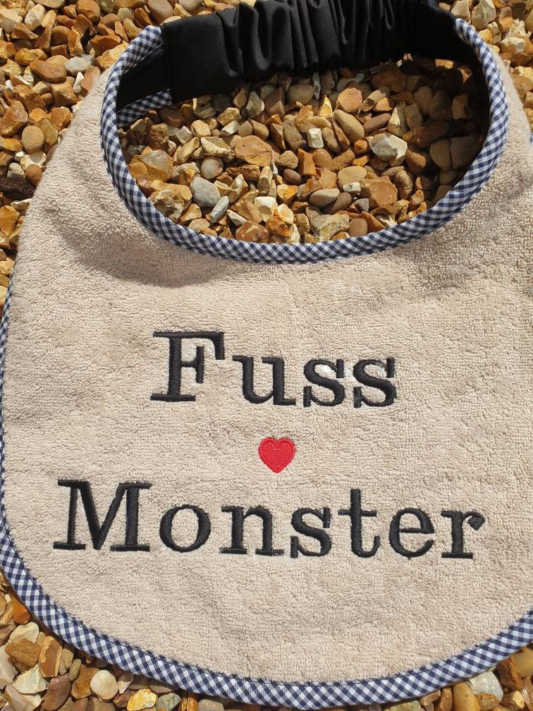 Large Breed Dog Bib: Absorbent Terry Towel, Newfoundland Drool Bib