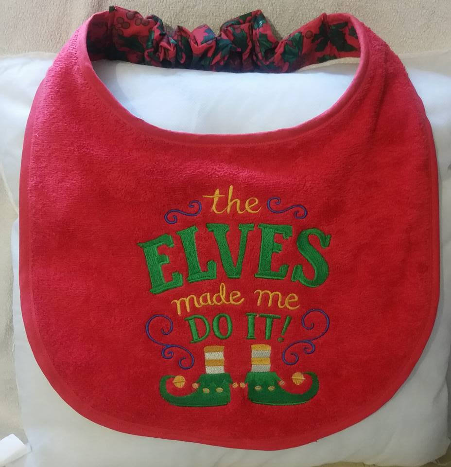 Large Breed Dog Bib: Terry Towel Drool Bib, Newfoundland, St Bernard