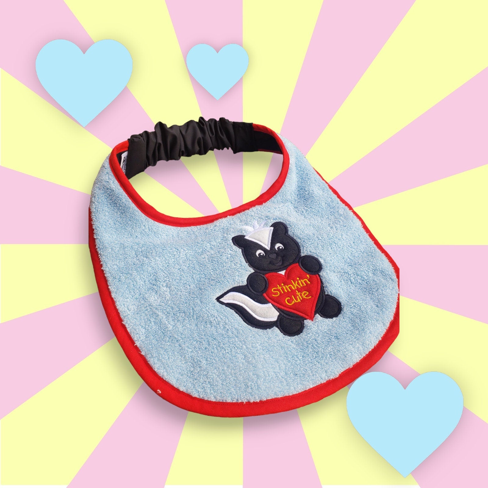 Large Breed Dog Bib: Absorbent Terry Towel, Newfoundland, St Bernard