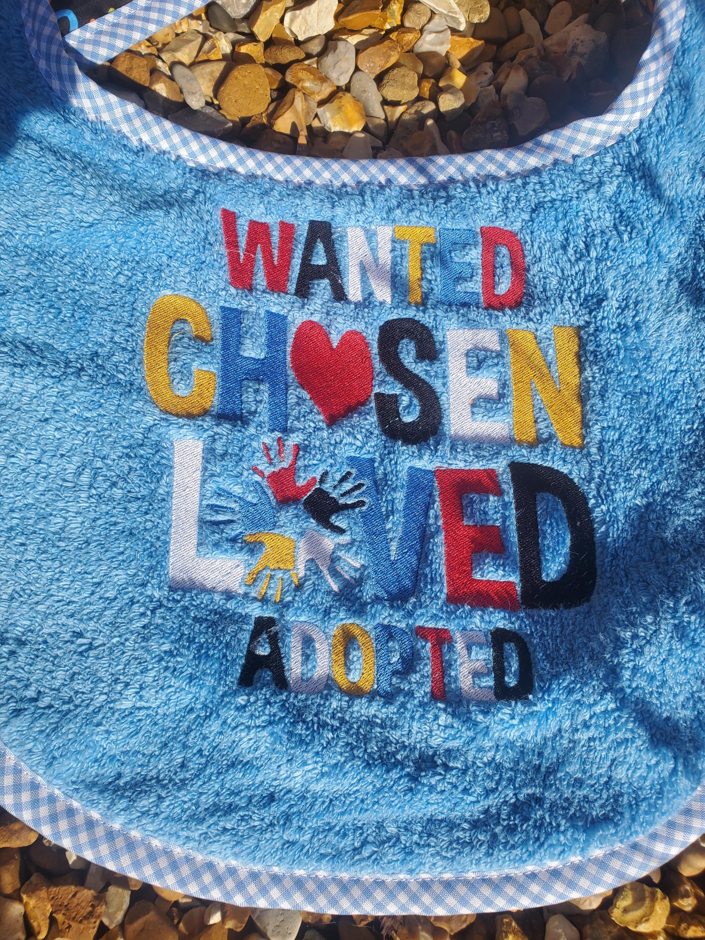 Personalized Large Breed Dog Bib: Absorbent Terry Towel, Newfoundland Bib