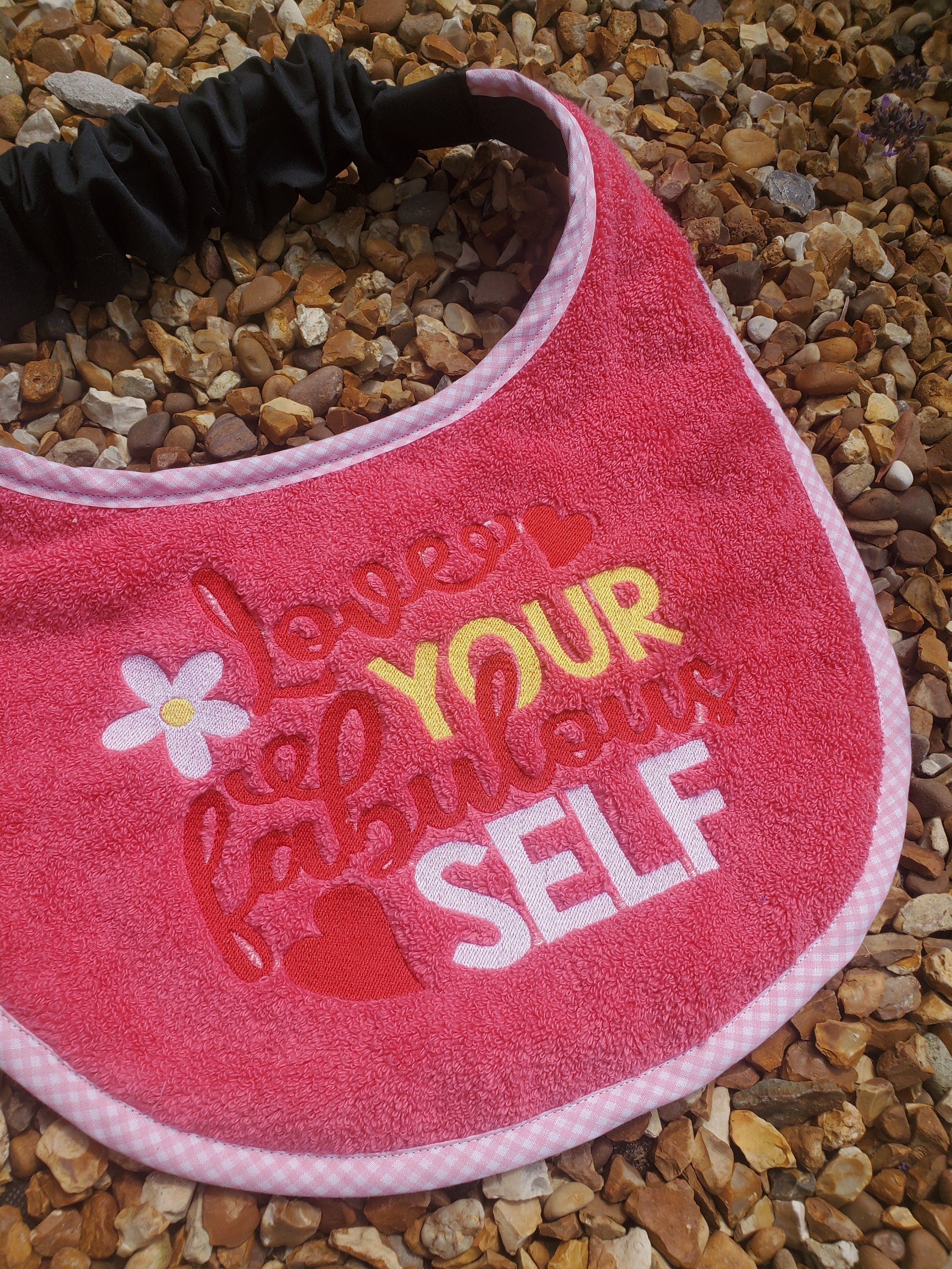 Large Breed Dog Bib: Absorbent Terry Towel, Newfoundland, St Bernard