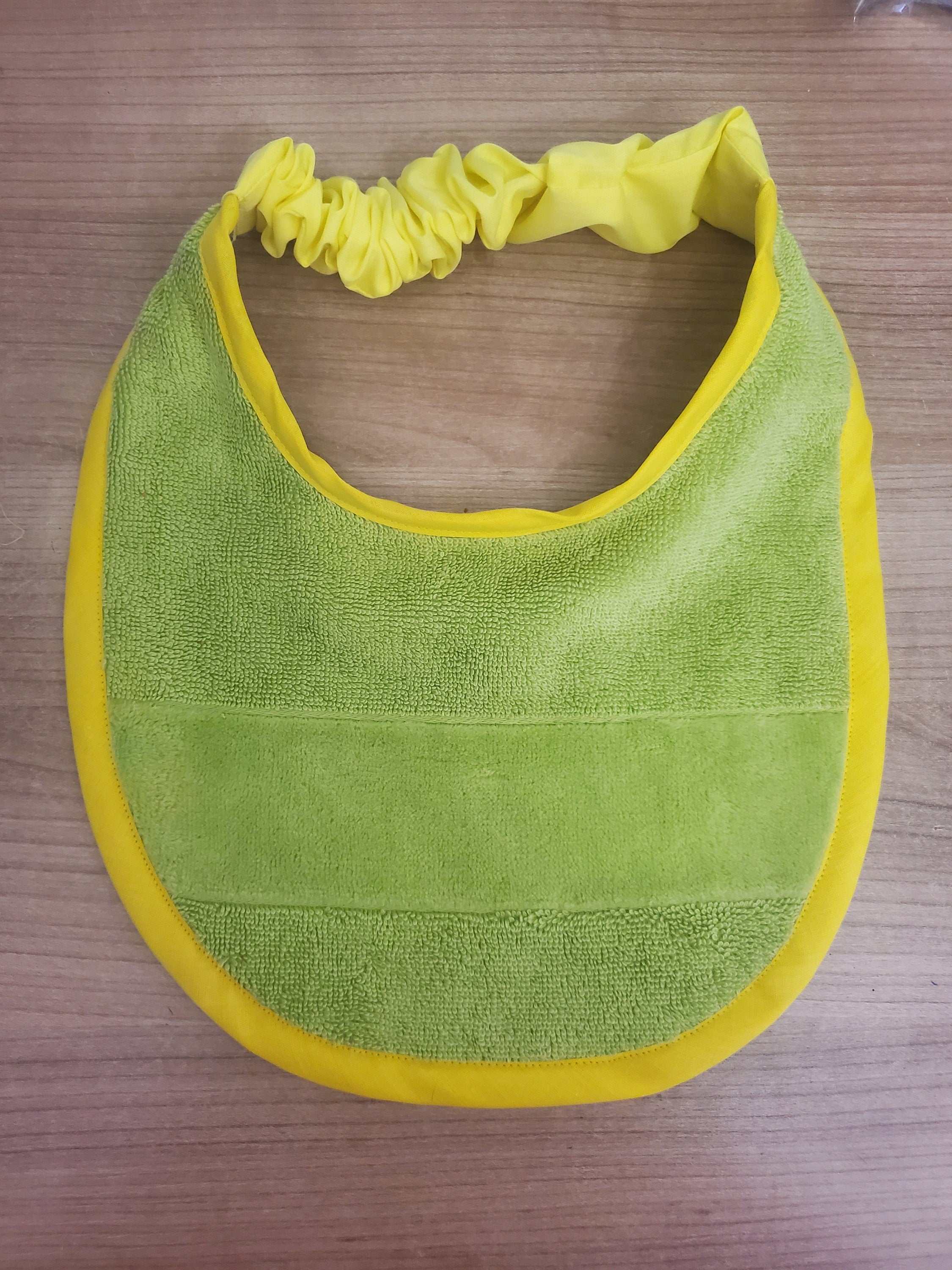 Puppy Bib: Terry Towel Drool Bib - Large Breed, Handmade in UK