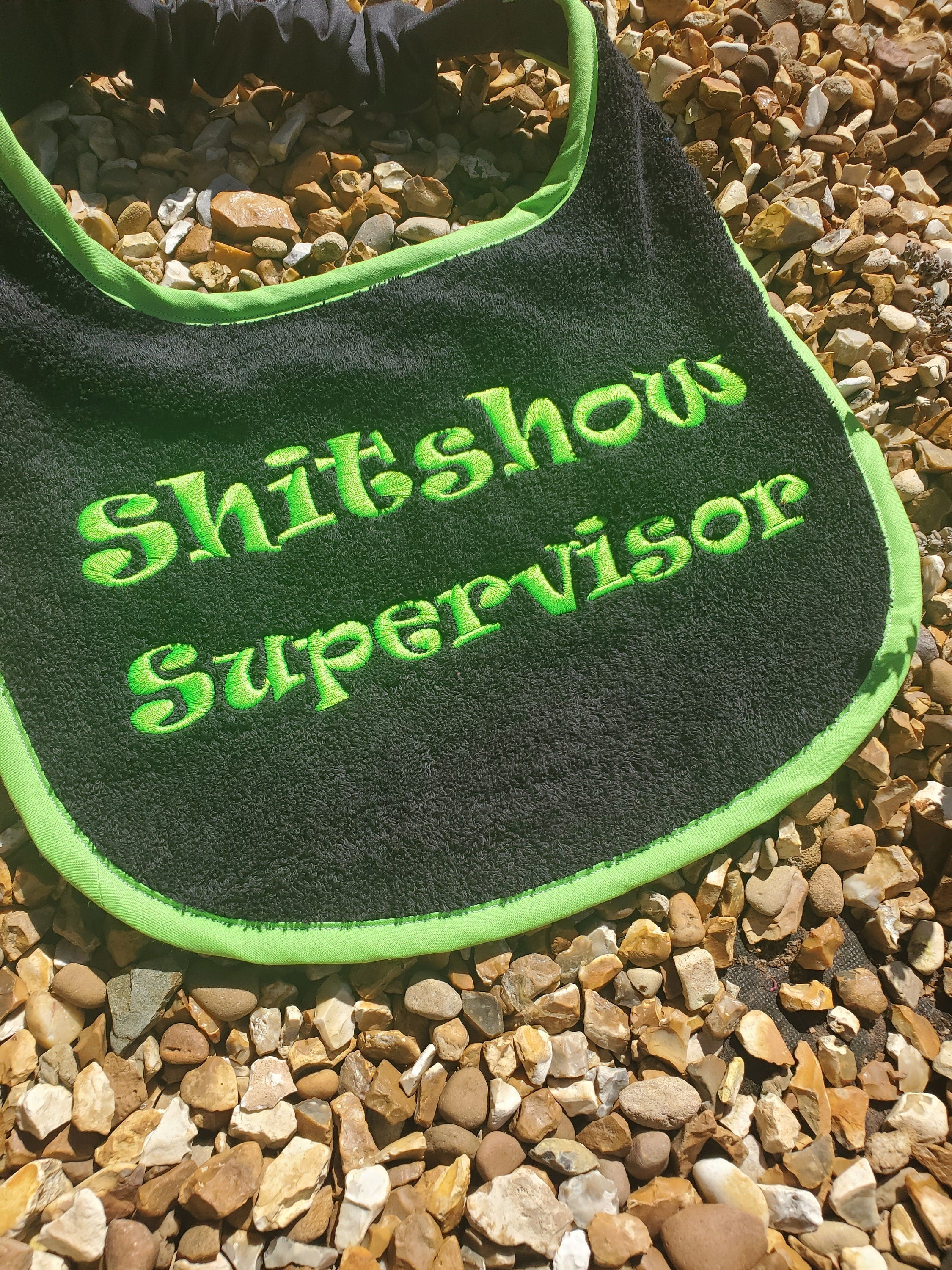 Large Breed Dog Bib: Absorbent Terry Towel, Newfoundland, St Bernard