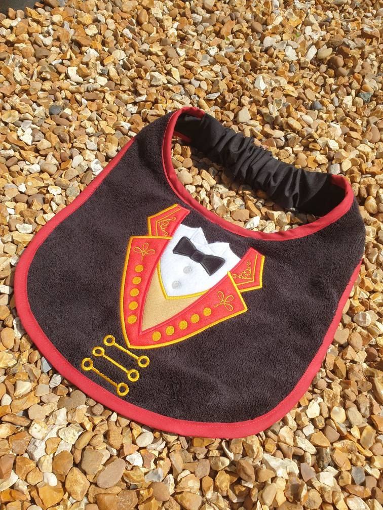 Large Breed Dog Bib: Absorbent Terry Towel, Newfoundland, St Bernard