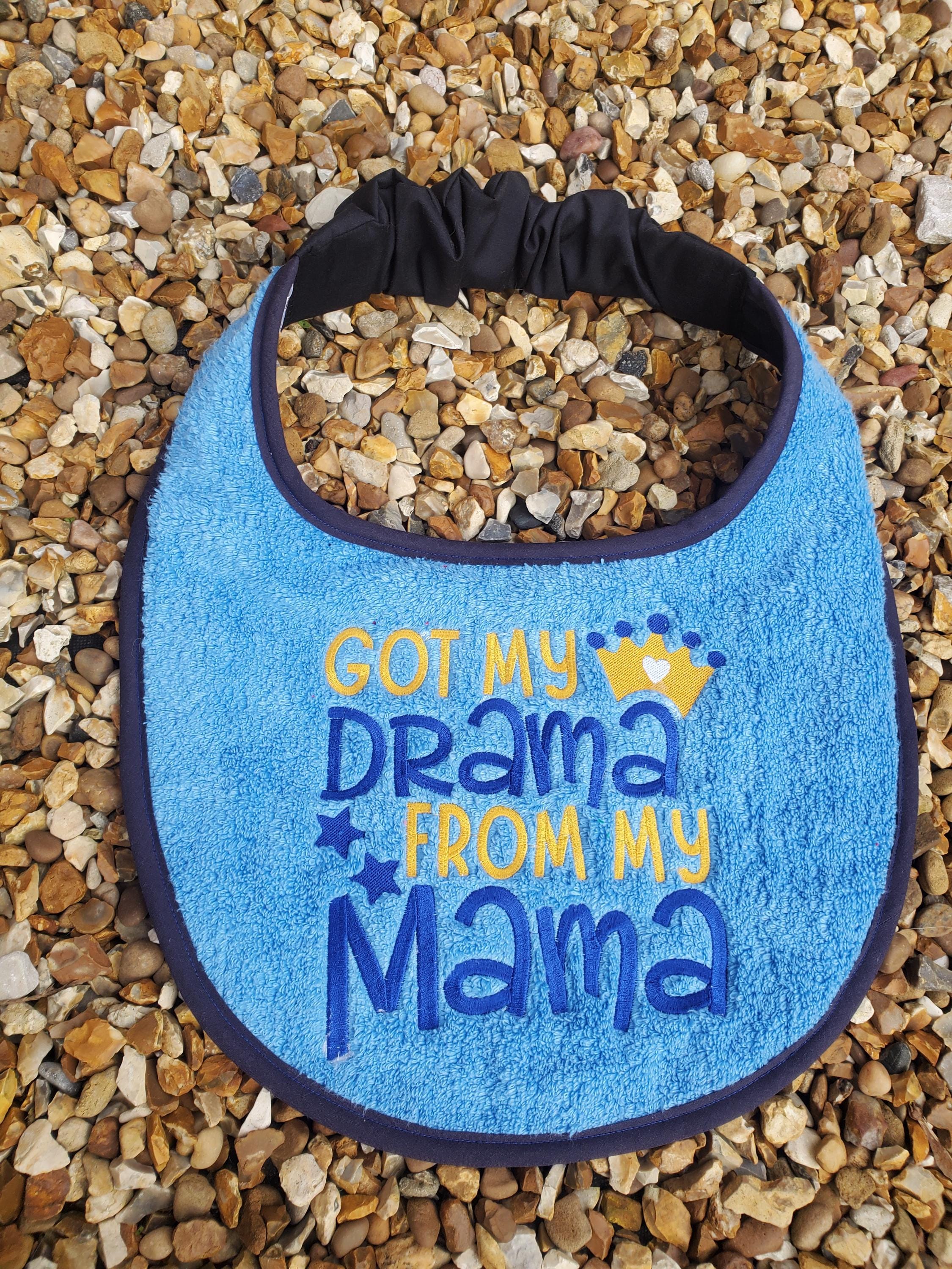 Personalized Large Breed Dog Bib: Terry Towel Slobber Catcher