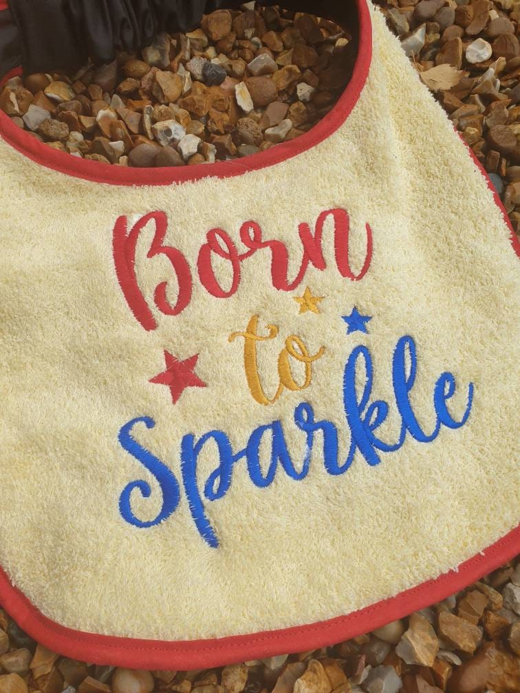 Large Breed Dog Bib: Absorbent Terry Towel, Newfoundland, St Bernard