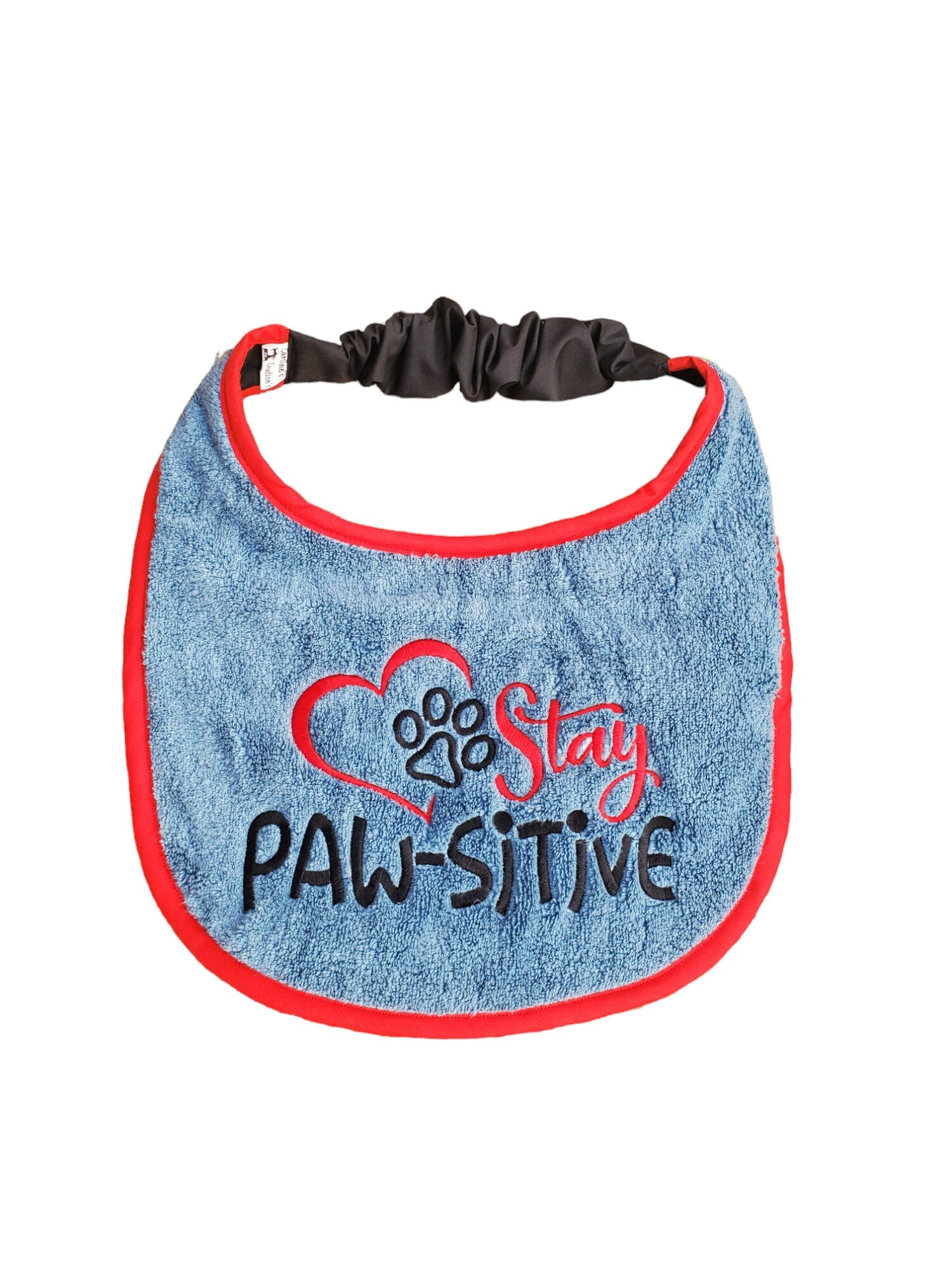 Large Breed Dog Bib: Absorbent Terry Towel, Newfoundland, St Bernard