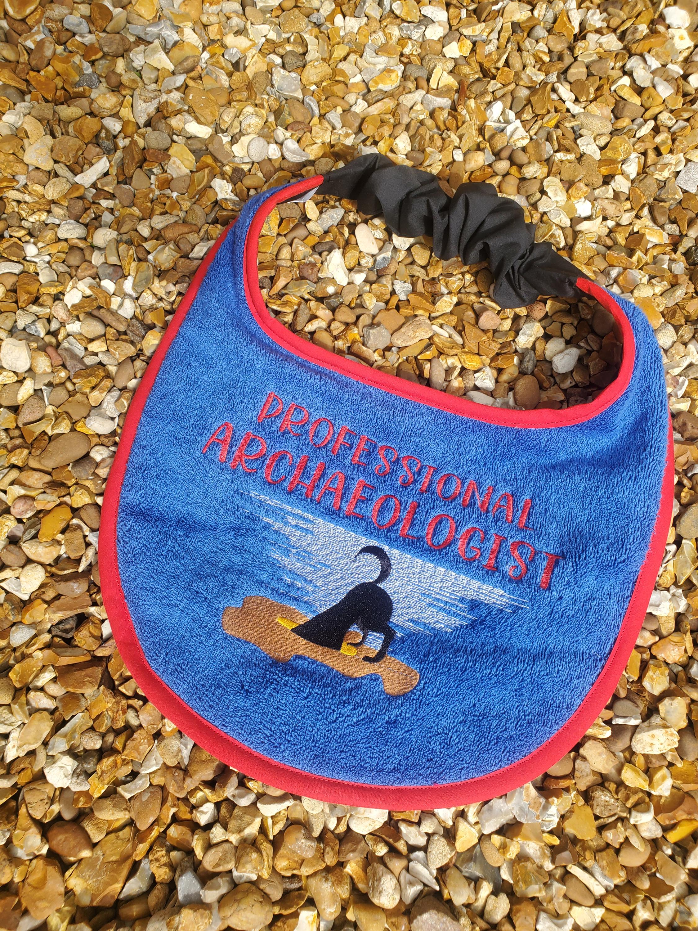 Large Breed Dog Bib: Absorbent Terry Towel, Newfoundland, Personalized