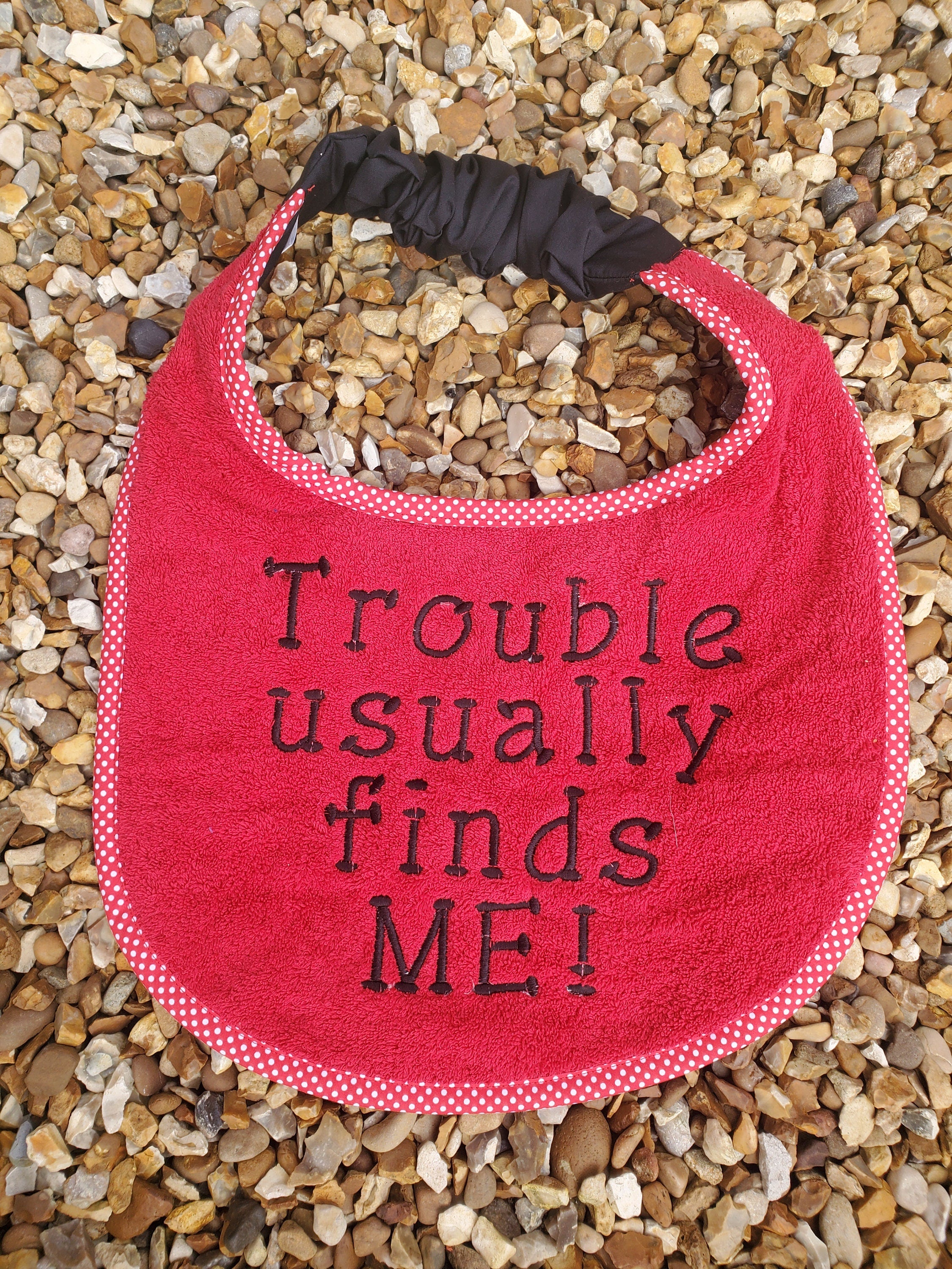 Large Breed Dog Bib: Absorbent Terry Towel, Newfoundland, St Bernard