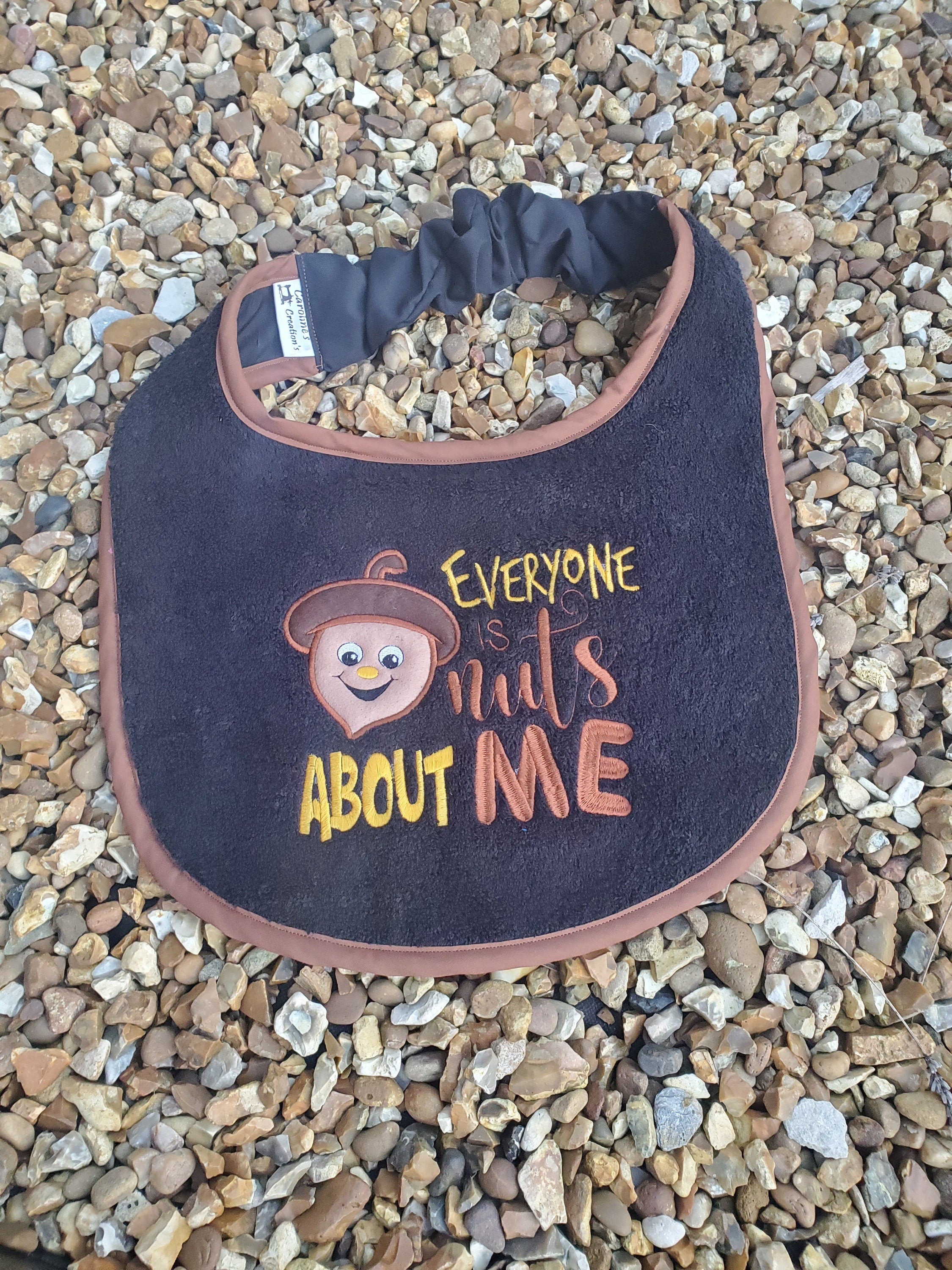 Large Breed Dog Bib: Absorbent Terry Towel, Newfoundland, St Bernard