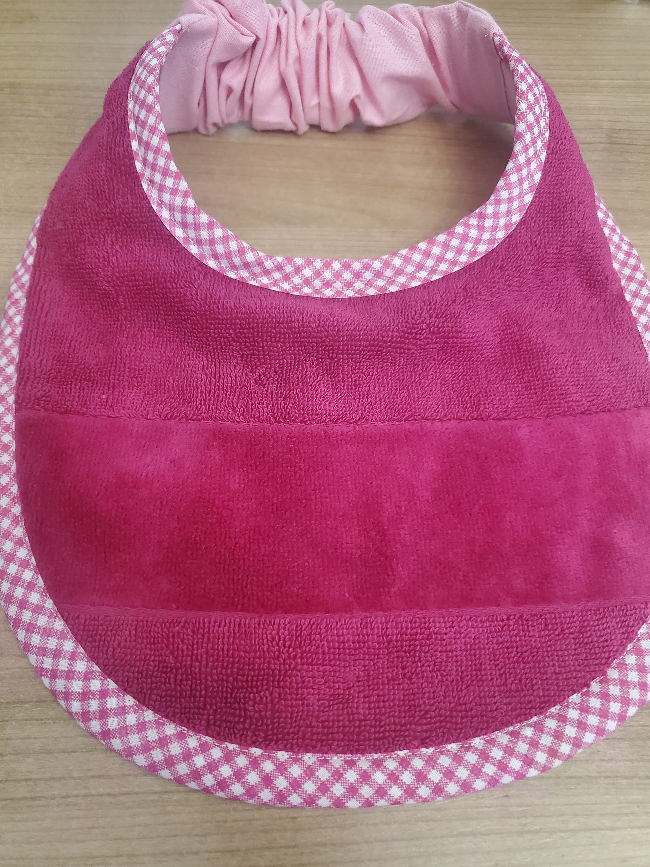 Puppy Bib: Terry Towel Drool Bib - Large Breed, Handmade in UK