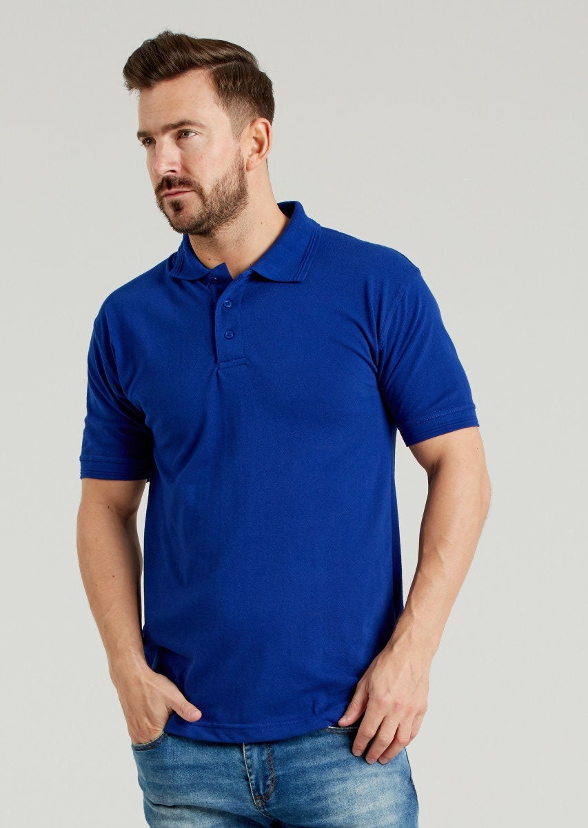 Personalized Embroidered Pique Polo Shirt: Custom Logo Design