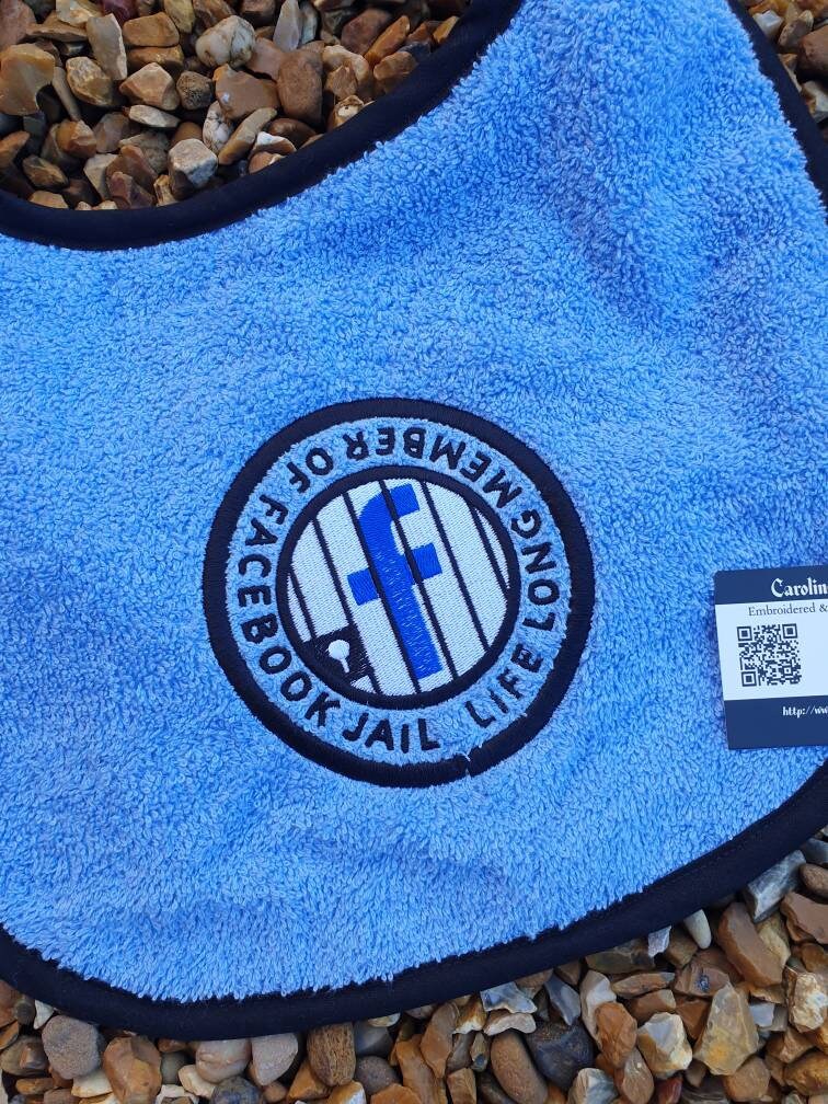 Large Breed Dog Bib: Absorbent Terry Towel, Newfoundland, St Bernard