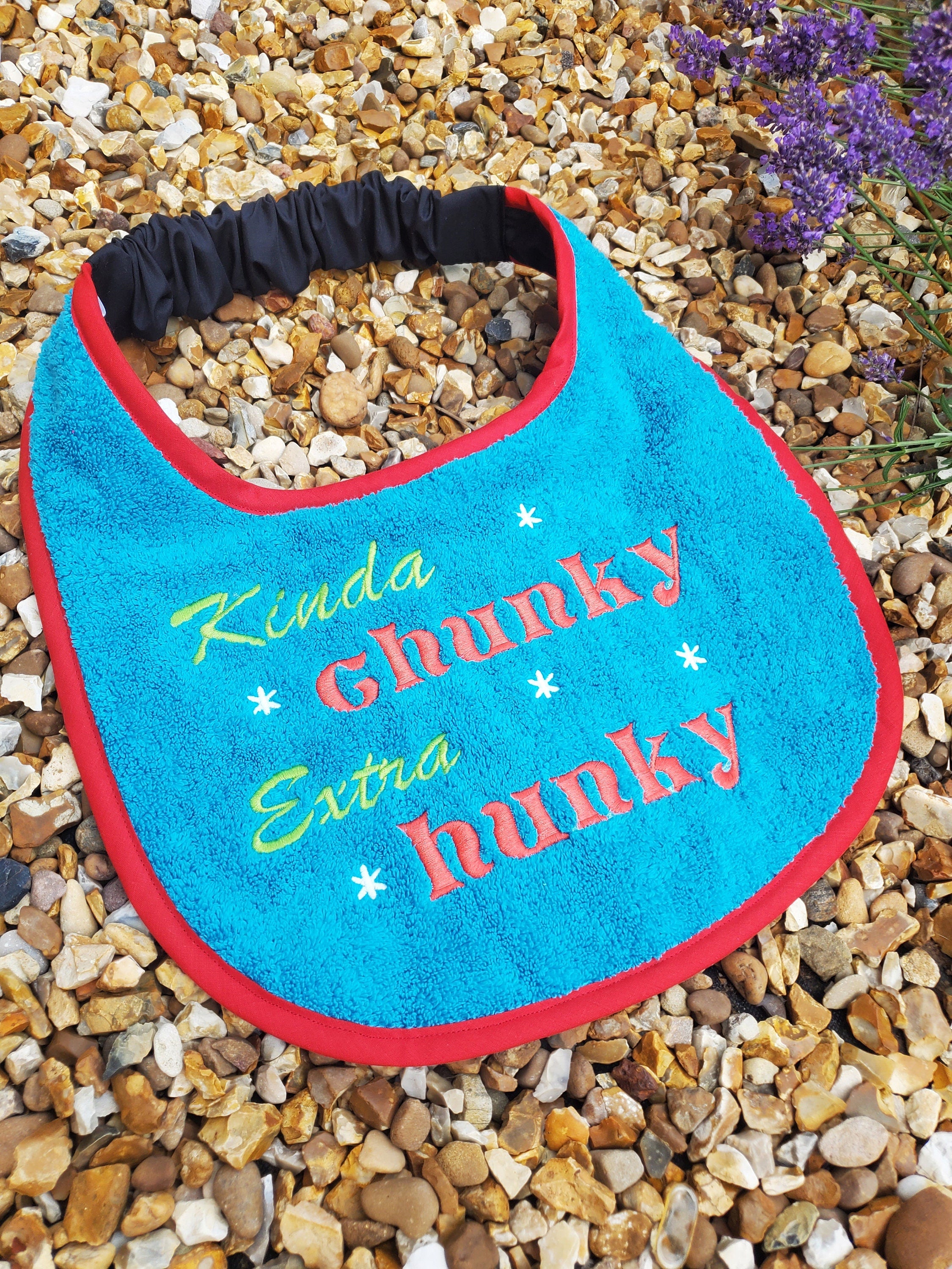 Large Breed Dog Bib: Absorbent Terry Towel, Newfoundland, St Bernard