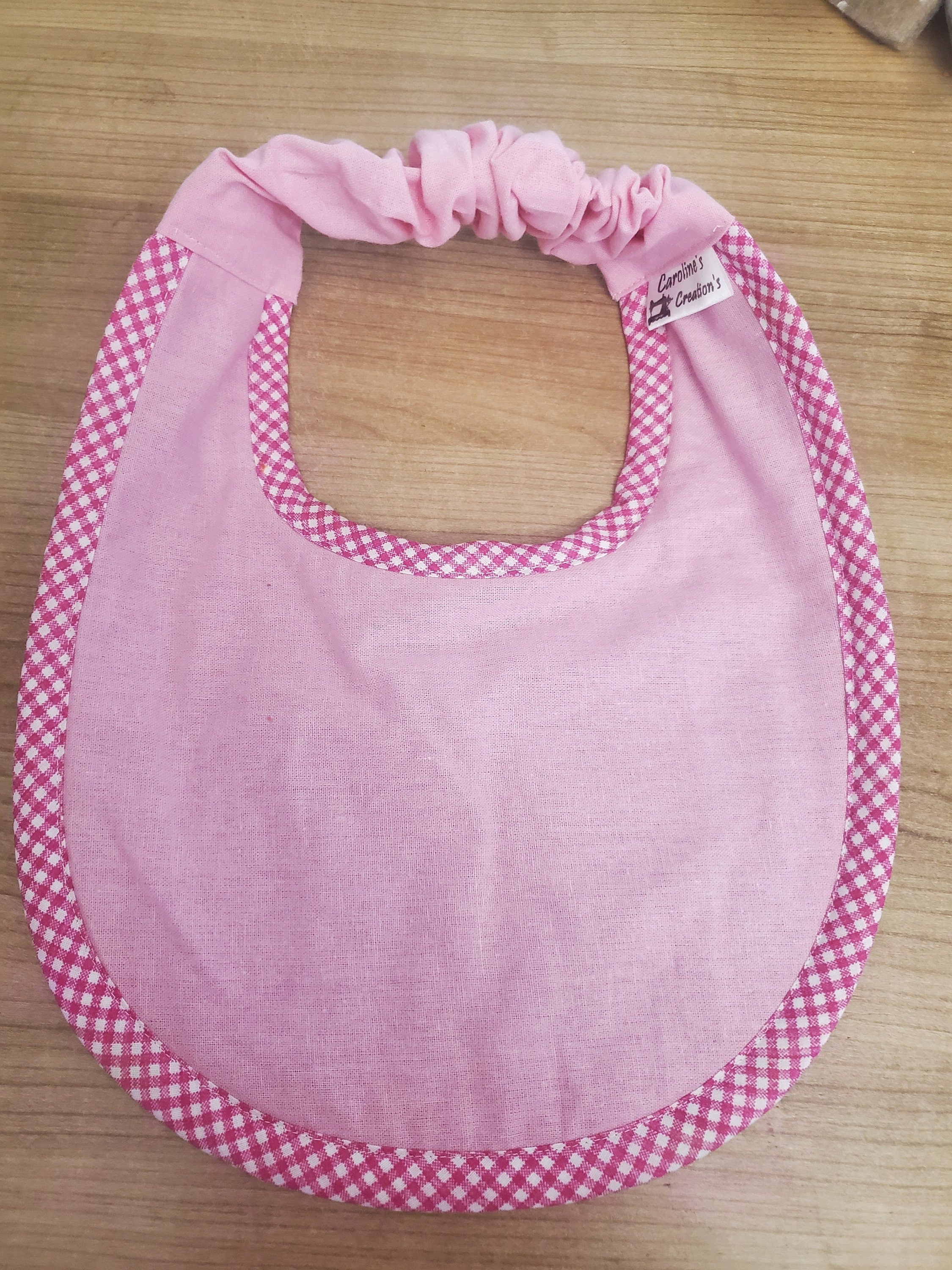 Puppy Bib: Terry Towel Drool Bib - Large Breed, Handmade in UK