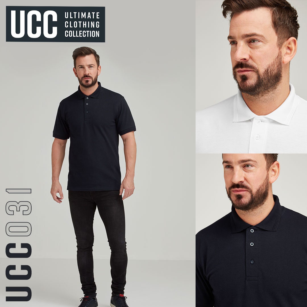 Personalised Embroidered Logo Polo Shirt - Custom Workwear Uniform UK | Business Branding