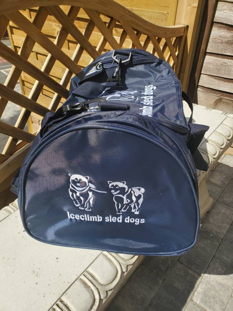 Personalized Sports Holdall: Embroidered Gym/Dog Show Bag