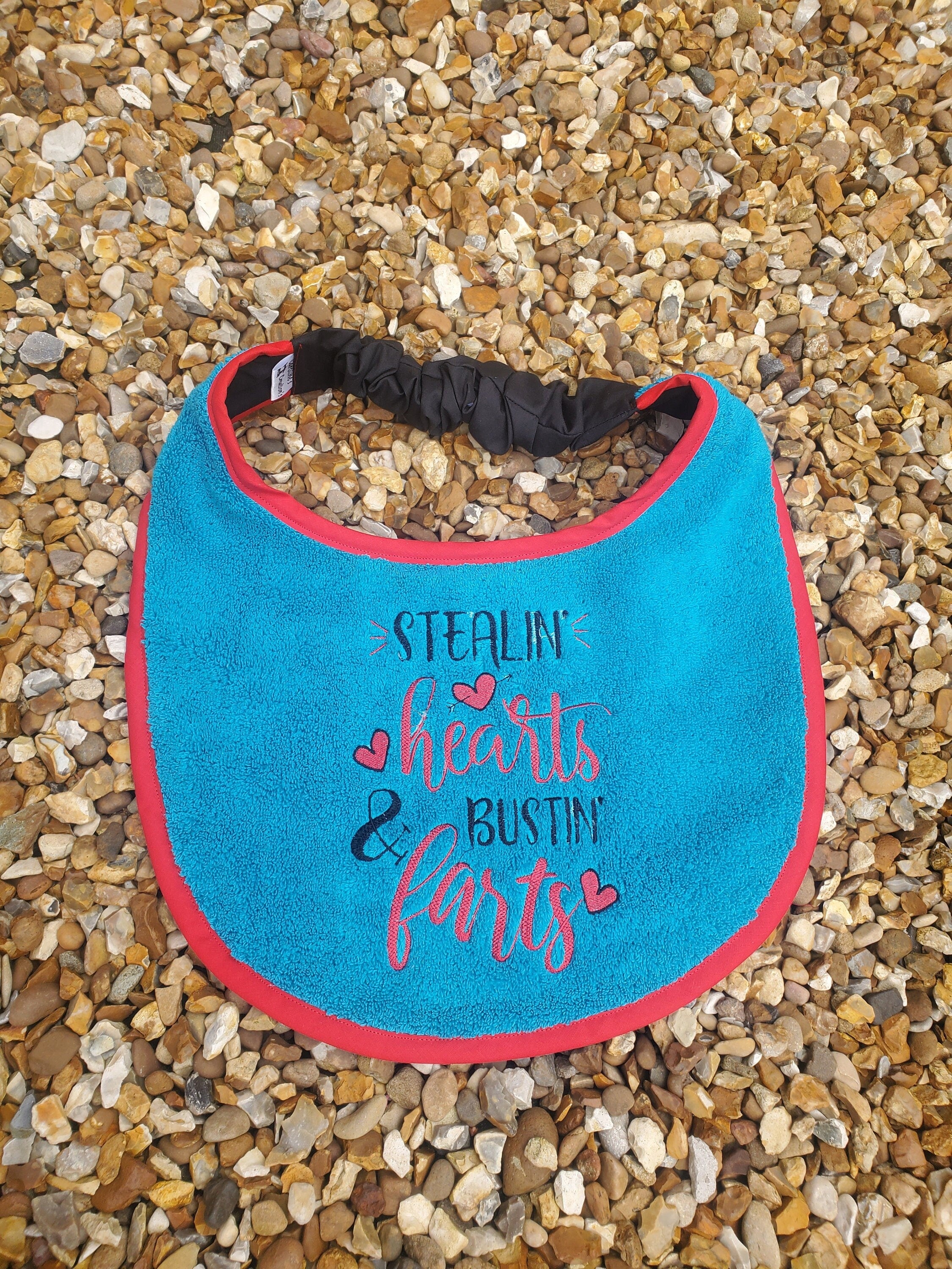 Large Breed Dog Bib: Absorbent Terry Towel, Newfoundland, Personalized