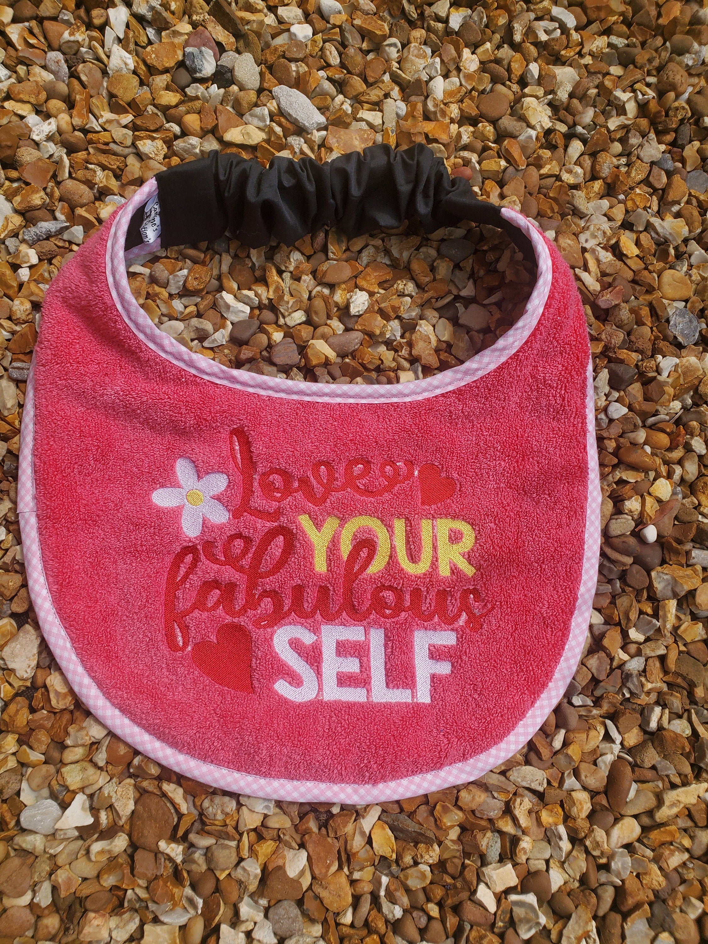 Large Breed Dog Bib: Absorbent Terry Towel, Newfoundland, St Bernard