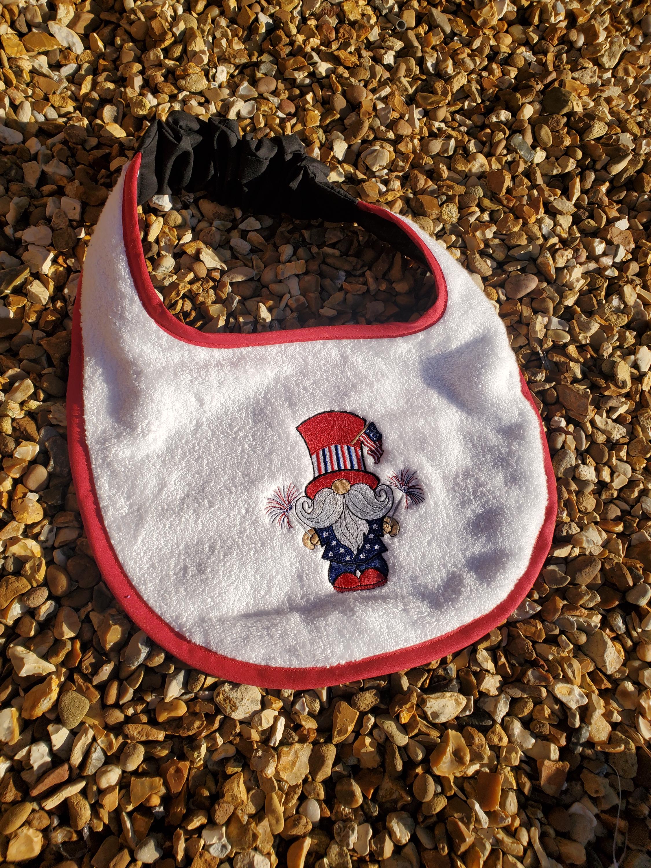 Large Breed Dog Bib: Absorbent Terry Towel, Newfoundland, Custom Name